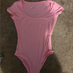 Pink Short Sleeve Bodysuit